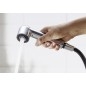 Blanco Wega S - Mitigeur d'évier avec douchette extractible, noir / chrome 526428