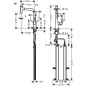 Hansgrohe M71 - Mitigeur d'évier M7117-H240 avec douchette extractible, sBox, chrome 73817000