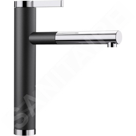 Blanco Linee S - Robinetterie d’évier avec douchette extractible, anthracite/chrome 518438