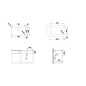 Blanco Solis 700 - Évier, 740x440 mm, inox brossé 526125 Blanco Solis 700 - Évier, 740x440 mm, inox brossé 526125