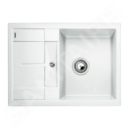 Blanco Metra 45 - Évier en Silgranit, 680x500 mm, Compact, blanc 519565