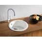 Blanco Rondo - Évier en Silgranit, diamètre 450 mm, anthracite 511629