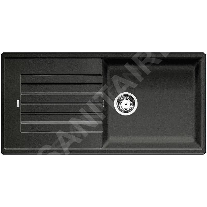 Blanco Zia XL 6 - Évier en silgranit 1000x500 mm, noir 526024