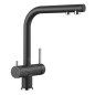 Blanco Fontas II - Robinetterie d’évier avec fonction filtrante, anthracite 523130 Blanco Fontas II - Robinetterie d’évier avec fonction filtrante, anthracite 523130