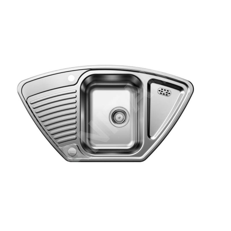 Blanco Tipo 9 - Évier, 930x510 mm, avec commande de vidage, inox 526338