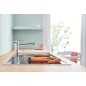 Grohe BauCurve - Mitigeur d'évier, chrome 31715000