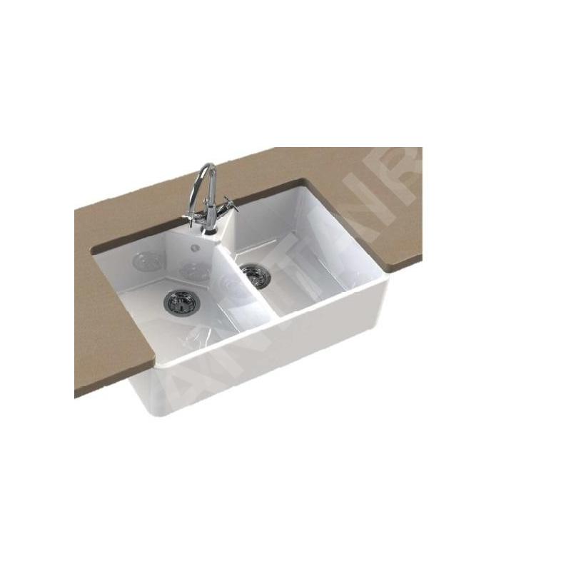 Blanco Villae Farmhouse - Évier en céramique, 794x490 mm, blanc brillant 525164