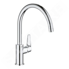 Grohe BauCurve - Mitigeur d’évier, chrome 31231001