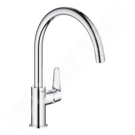 Grohe BauCurve - Mitigeur d’évier, chrome 31231001