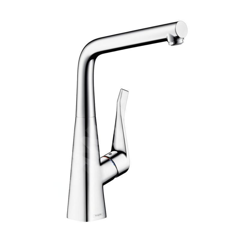 Hansgrohe Metris New - Mitigeur de cuisine 320 avec bec rotatif, chrome 14822000 Hansgrohe Metris New - Mitigeur de cuisine 320 avec bec rotatif, chrome 14822000