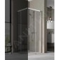 Kermi NICA - Porte de douche C2R, 120x200 cm, argent brillant/verre transparent NIC2R12020VPK