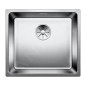 Blanco Andano 450 - Évier, 490x440 mm, bordure plate, inox 522961 Blanco Andano 450 - Évier, 490x440 mm, bordure plate, inox 522961