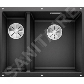 Blanco Subline 340/160 - Évier en silgranit, 555x460 mm, bac à droite, anthracite 523558