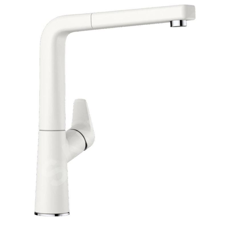 Blanco Avona S - Mitigeur d'évier avec bec extractible, blanc 521280