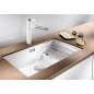 Blanco Subline 700 - Évier en silgranit, 730x460 mm, avec accessoires, InFino, blanc 523456