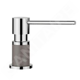 Blanco Accessoires - Distributeur de savon Lato, gris / chrome 526954