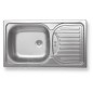 Novaservis Éviers - Évier 435x760 mm, inox DR43/76 Novaservis Éviers - Évier 435x760 mm, inox DR43/76