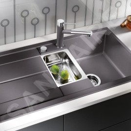 Blanco Metra 6 - Évier en Silgranit, 1000x500 mm, gris rocher 518877