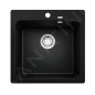 Blanco Naya 5 - Évier en silgranite, 515x510 mm, noir 526578