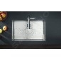 Hansgrohe Éviers - Evier encastré S719-U660, inox 43428800 Hansgrohe Éviers - Evier encastré S719-U660, inox 43428800
