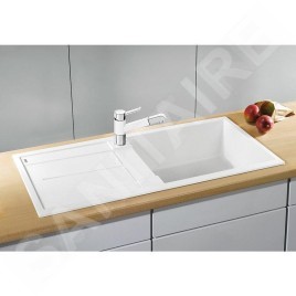 Blanco Metra XL 6 - Évier en Silgranit, 1000x500 mm, blanc 515136