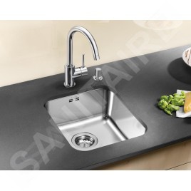 Blanco Supra 340 - Évier, 370x430 mm, inox brossé 518199