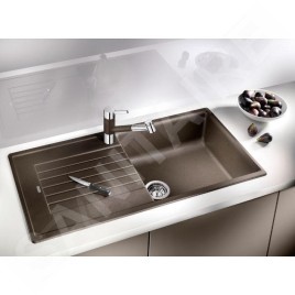 Blanco Zia XL 6 - Évier en Silgranit, 1000x500 mm, café 517577