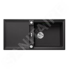 Blanco Adira - Évier en silgranit, 100x50 mm, avec commande excentrique et accessoires, InFino, anthracite 527618