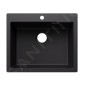 Blanco Pleon 6 - Évier en silgranit, 62x51 cm, noir 527770