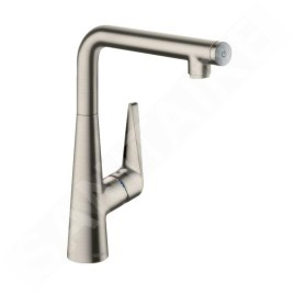 Hansgrohe Talis Select M51 - Mitigeur d’évier 300 avec bec orientable, aspect inox 72820800