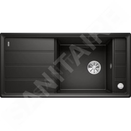 Blanco Faron XL 6 - Évier en silgranit 1000x500 mm, noir 525895