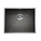 Blanco Zerox 500 - Évier, 540x440 mm, inox Dark Steel 526243