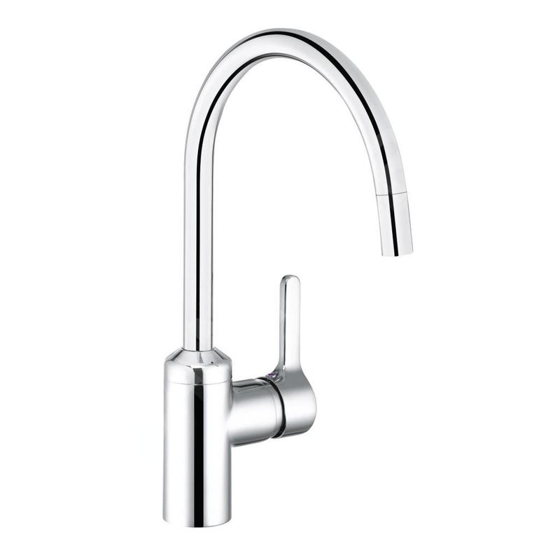 Kludi Bingo Star - Mitigeur d’évier avec douchette extractible, chrome 428510578
