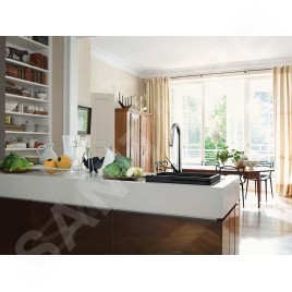 Axor Starck - Mitigeur d’évier, aspect inox 10821800