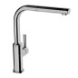 Hansa Ronda - Mitigeur d’évier avec douchette extractible, chrome 54912273 Hansa Ronda - Mitigeur d’évier avec douchette extractible, chrome 54912273