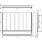 Hansgrohe Accessoires - Égouttoir coulissant, inox 40962800