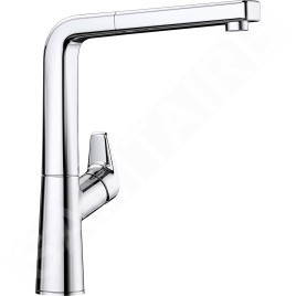 Blanco Avona S - Mitigeur d’évier avec douchette extractible, chrome 521277