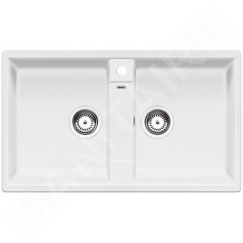 Blanco Zia 9 - Évier en silgranit, 860x500 mm, blanc 516678
