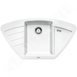 Blanco Zia 9 - Évier en silgranit, 930x510 mm, blanc 514758
