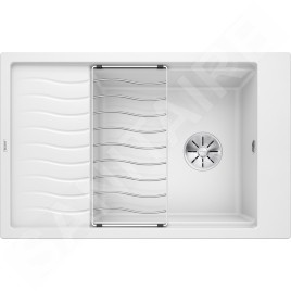 Blanco Elon XL 6 - Évier en silgranite, 780x500 mm, avec accessoires, InFino, blanc 524838