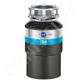 Sapho Accessoires - Broyeur de déchets de cuisine dans l'évier, 230V, 380W, interrupteur pneumatique MODEL56