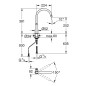 Grohe Blue Pure - Robinet d'évier Mono avec filtration, chrome 31724000 Grohe Blue Pure - Robinet d'évier Mono avec filtration, chrome 31724000
