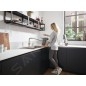 Hansgrohe M54 - Mitigeur d'évier Talis avec bec extractible, sBox, chrome noir brossé 72809340