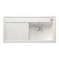Blanco Zenar XL 6 - Évier en silgranit 1000x510 mm, avec commande de vidage, InFino, blanc 523968