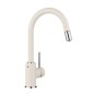 Blanco Mida S - Robinetterie d’évier avec bec extractible, blanc doux/chrome 526968