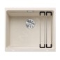 Blanco Etagon 500 - Évier en silgranit, 530x460 mm, avec accessoires, InFino, blanc doux 527075