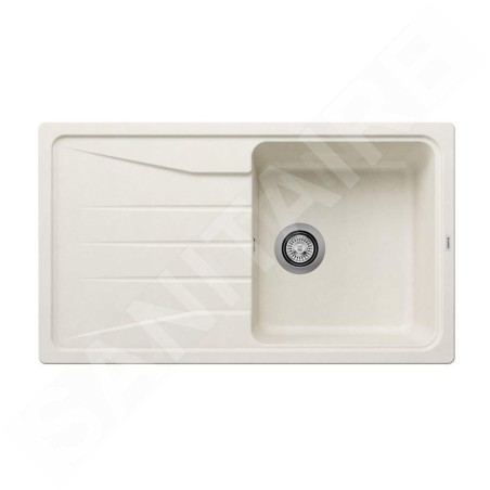 Blanco Sona 5 - Évier en silgranit, 860x500, blanc doux 527151