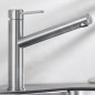 Blanco Ambis - Mitigeur d’évier, acier brossé 523118