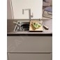 Blanco Panera S - Mitigeur d’évier avec douchette extractible, inox brossé 521547