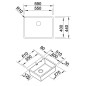 Blanco Claron 550 - Évier, 590x440 mm, inox 521579 Blanco Claron 550 - Évier, 590x440 mm, inox 521579
